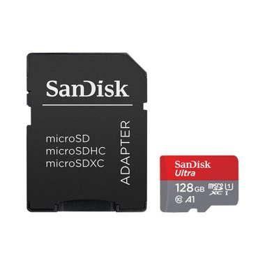 Карта памет SANDISK ULTRA 128 GB  КЛАС 10 А1