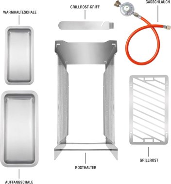 Газов грил Barbec-U 200100001201 Grill 800 °C грил скара на газ саламандър 