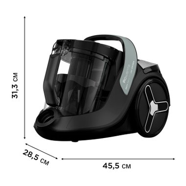 Прахосмукачка ROWENTA GREEEN FORCE CYCLONIC RO7C32EA ВМЕСТИМОСТ 2.5 L, HEPA ФИЛТЪР  2.5 L