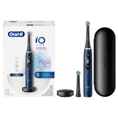 Електрическа четка за зъби ORAL B IO 7 SAPPHIRE BLUE 3/14/6  Брой режими на работа 5