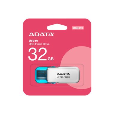 USB памет A-DATA UV240 32 GB USB 2.0 WHITE