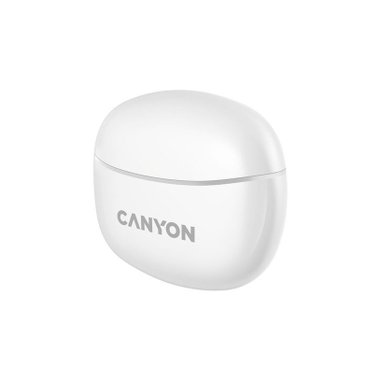 True wireless слушалки CANYON CNS-TWS5W WHITE  БЕЗЖИЧНА ВРЪЗКА, WHITE