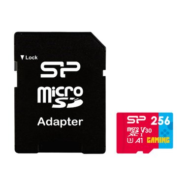 Карта памет SILICON POWER MICRO SD SUPERIOR GAMING 256GB  КЛАС C10, UHS-I U3, A1