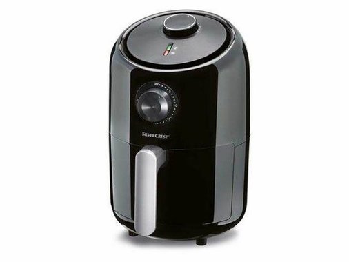 Фритюрник с горещ въздух SilverCrest SHF 1000 A1 1000W 1.6л air fryer здравословно готвене с малко мазнина еър фрайър