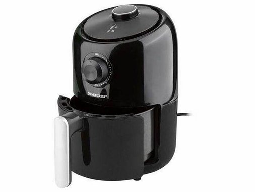 Фритюрник с горещ въздух SilverCrest SHF 1000 A1 1000W 1.6л air fryer здравословно готвене с малко мазнина еър фрайър