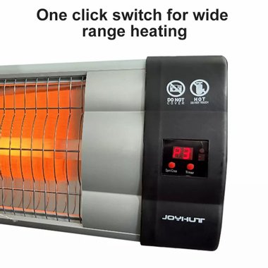 Електрическа кварцова печка Blumfeldt Rising Sun Mono Heater HHG4 10033029 2500W свободностоящ отоплител кварцор инфраред нагревател