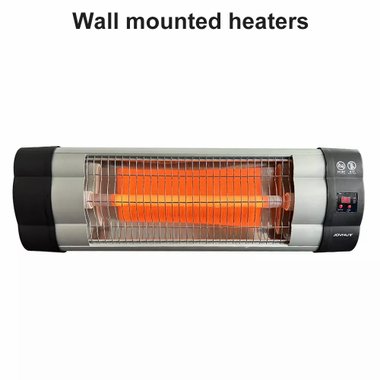 Електрическа кварцова печка Blumfeldt Rising Sun Mono Heater HHG4 10033029 2500W свободностоящ отоплител кварцор инфраред нагревател