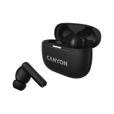 True wireless слушалки CANYON CNS-TWS10B BLACK  SPACE BLACK