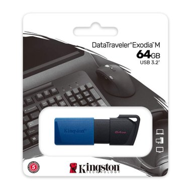 USB памет KINGSTON 64 GB DTXM/3.2 DataTraveler Exodia M