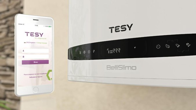 РЕВЕРСИВЕН БОЙЛЕР TESY BS 40Л 2.2KW WIFI