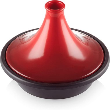 Тажин Le Creuset Tagine Dish 25138310600422 Cherry Red 31 см чугунен съд за готвене 