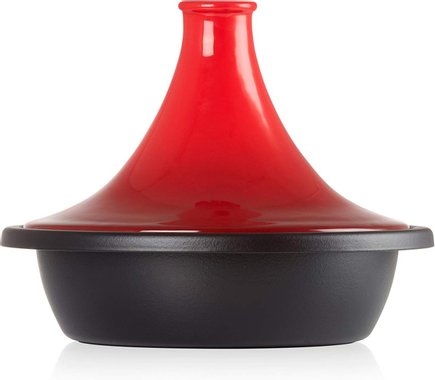 Тажин Le Creuset Tagine Dish 25138310600422 Cherry Red 31 см чугунен съд за готвене 