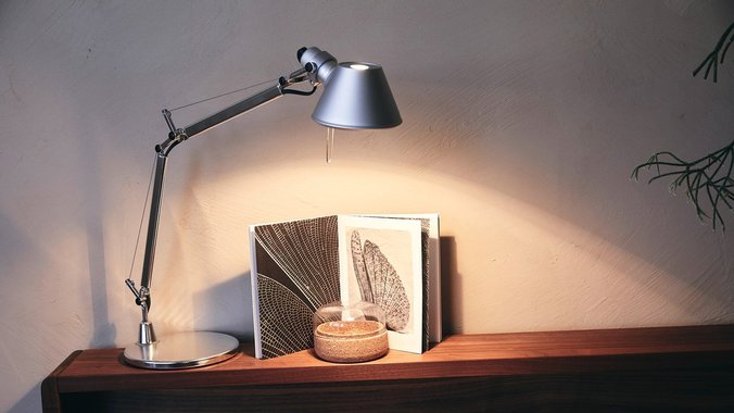 Настолна лампа Artemide Tolomeo Micro Led осветление Интериорно осветление осветително тяло