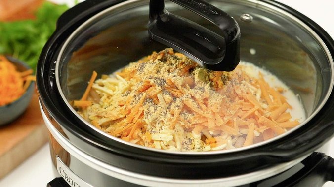 Уред за бавно готвене Crock Pot CSC061X Slow Cooker 2.4л 130W Съд за готвене с капак 