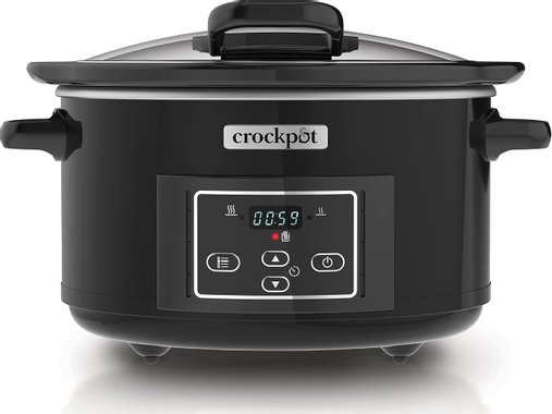 Уред за бавно готвене Crock Pot CSC052X Slow Cooker 4.7л Съд за готвене с капак 