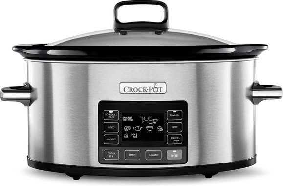 Уред за бавно готвене Crock Pot CSC066X Slow Cooker 5.6л 240W Съд за готвене с капак 