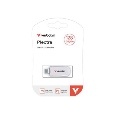 USB памет VERBATIM PLECTRA 128 GB WHITE 30229