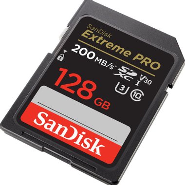 Карта памет SANDISK EXTREME PRO 128GB 200MB V30  КЛАС 10