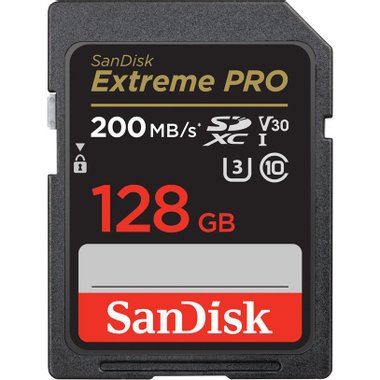 Карта памет SANDISK EXTREME PRO 128GB 200MB V30  КЛАС 10