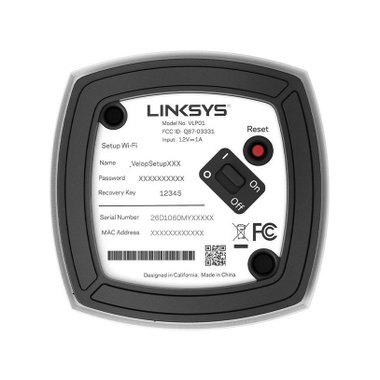 БЕЗЖИЧНА MESH С-МА LINKSYS VELOP WHW0102 Dual-band, WI-FI 5, Gigabit