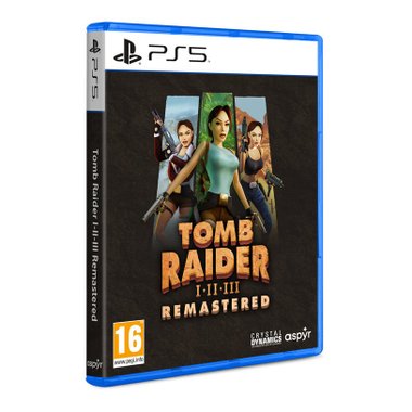 Игра  TOMB RAIDER I-III REMASTERED PLAYSTATION 5