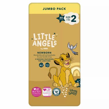 Памперси Литъл Ейнджълс Little Angels 3 , 4 , 4+ , 5 , 5+
