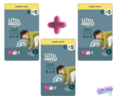 Памперси Литъл Ейнджълс Little Angels 3 , 4 , 4+ , 5 , 5+