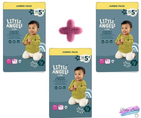 Памперси Литъл Ейнджълс Little Angels 3 , 4 , 4+ , 5 , 5+