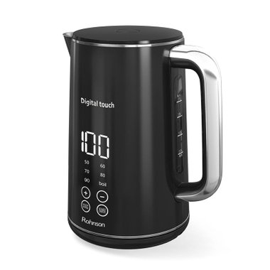 Електрическа канa ROHNSON DIGITAL TOUCH R-7600  ЧЕРЕН, 2200 W, 1.70 L