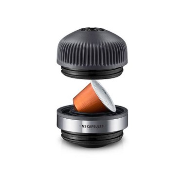 Кафемашина WACACO NANOPRESSO+NESP ADAPTER  80.00 ml, 18.00 bar, ЧЕРЕН