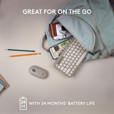 Клавиатура LOGITECH K380 SAND 920-011165