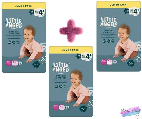 Памперси Литъл Ейнджълс Little Angels 3 , 4 , 4+ , 5 , 5+