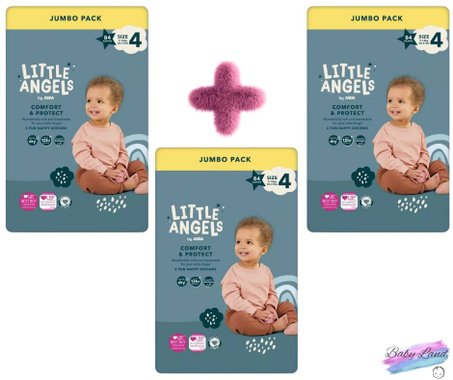 Памперси Литъл Ейнджълс Little Angels 3 , 4 , 4+ , 5 , 5+
