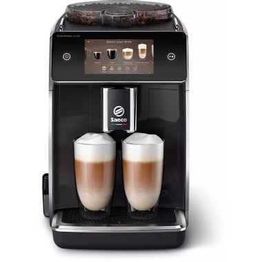 Кафеавтомат SAECO GRANAROMA DELUXE SM6680/00  1800.00 ml, АВТОМАТИЧНА КАПУЧИНО СИСТЕМА, 15.00 bar, ОПЦИЯ ЗА МЛЯНО КАФЕ, ЧЕРЕН