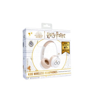 Стерео слушалки OTL HARRY POTTER KIDS BT WHITE