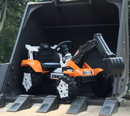 Детски акумулаторен багер Strength Electric HSD 6105 Детски багер Детско превозно средство багерче 
