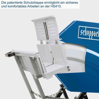 Машина за рязане на дърва Scheppach HS 410 Циркуляр рязане на дърва трупи 