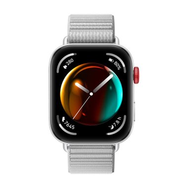 Смарт часовник HUAWEI WATCH FIT 3 SLO-B19 GREY Grey Nylon Strap  43.2 MM, GPS, ПУЛСОМЕР, SPO2