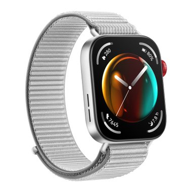 Смарт часовник HUAWEI WATCH FIT 3 SLO-B19 GREY Grey Nylon Strap  43.2 MM, GPS, ПУЛСОМЕР, SPO2