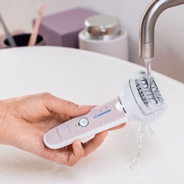 Епилатор PANASONIC WET & DRY ES-EY80-P503  РОЗОВ, МИЕЩА СЕ ГЛАВА