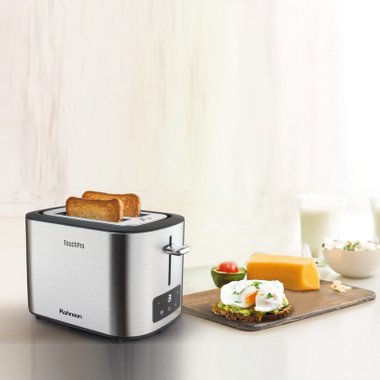 Тостер ROHNSON R-222T  870 W, СИВ