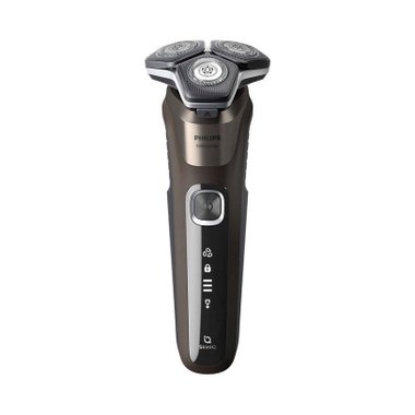 Самобръсначка PHILIPS SERIES 5000 S5886/38  КАФЯВ, РОТАЦИОННИ, ВРЕМЕ ЗА РАБОТА НА БАТЕРИЯ 60 min, БРОЙ ГЛАВИ 2
