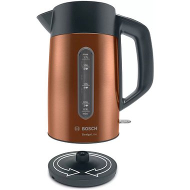 Електрическа канa BOSCH DESIGNLINE TWK4P439 , МЕД  1.70 L, 2400 W