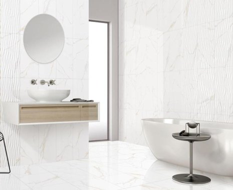 СТЕННА ПЛОЧКА CLASSIC CARRARA WAVE 30X60