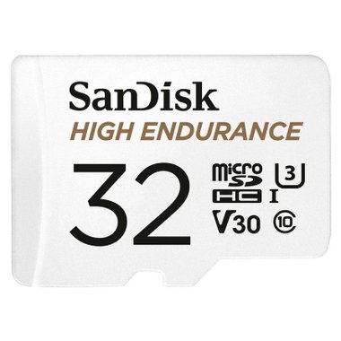 Карта памет SANDISK MICRO SD HIGH ENDURANCE 32GB  КЛАС 10 U3 V30 XC-I