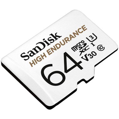 Карта памет SANDISK MICRO SD HIGH ENDURANCE 64GB  КЛАС 10 U3 V30 XC-I