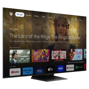 Телевизор TCL 75MQLED80 4K Ultra HD MINI LED  SMART TV, GOOGLE TV, 75.0 ", 189.0 см