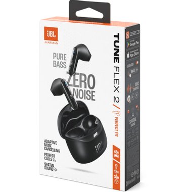 True wireless слушалки JBL TUNE FLEX 2  БЕЗЖИЧНА ВРЪЗКА, BLACK