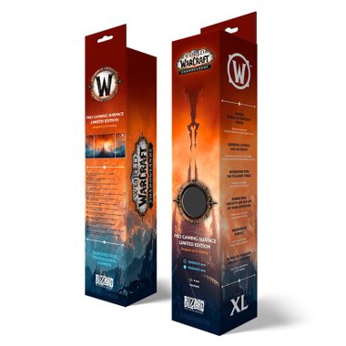 Gaming Подложка за мишка 900x420x4 mm FSHOLDING XL World of WarCraft Shadowlands Shattered Sky