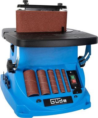 Шлифовъчна машина Gude GSBSM 450 450W Шпинделна лентова шлайф машина  Осцилираща шлайф машина